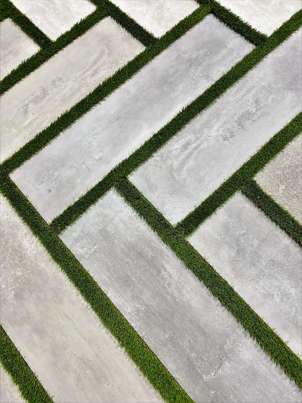 Official Herringbone PaverTurf design
